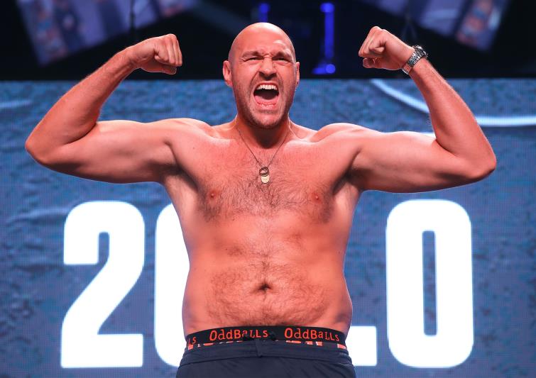 Tyson Fury ready to get in the ring with Anthony Joshua